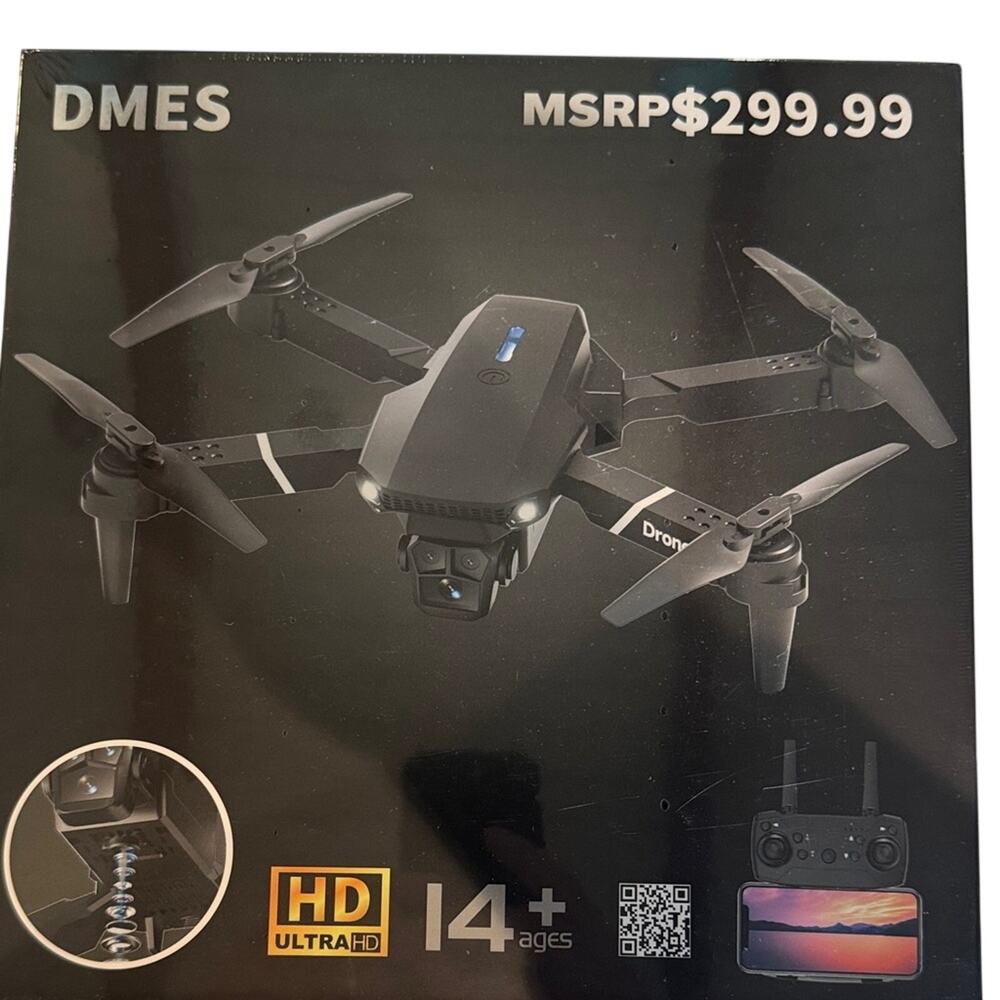 DMES Drone with HD Camera (NEW In BOX) - Picture 2 of 2